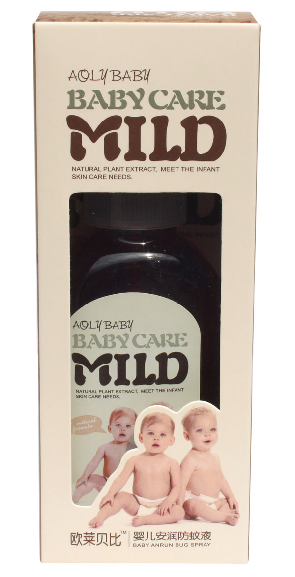 歐萊貝比嬰兒安潤(rùn)防蚊液盒裝