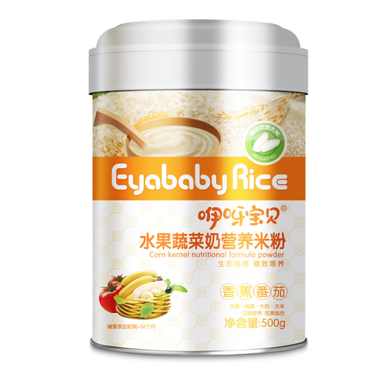 咿呀寶貝水果蔬菜營(yíng)養(yǎng)米粉聽(tīng)裝(香蕉番茄)