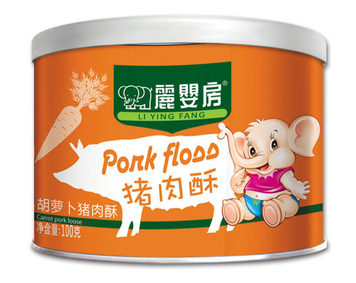 麗嬰房胡蘿卜豬肉酥