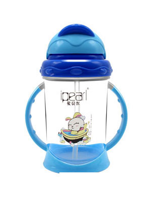 愛貝爾時尚易握寶寶學飲杯240ML