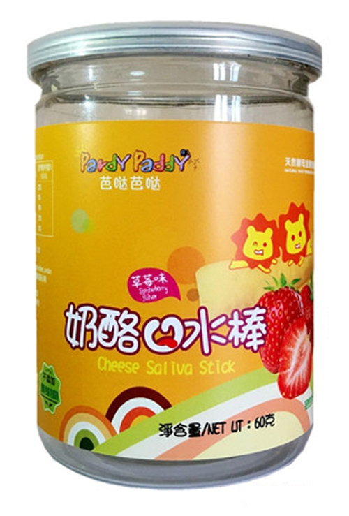 芭噠芭噠奶酪口水棒草莓味