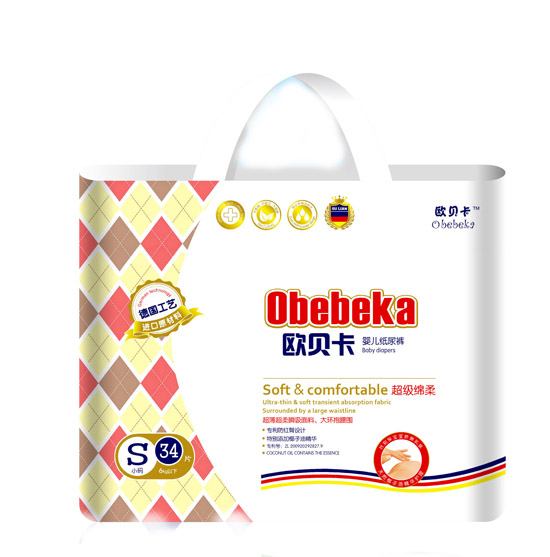 歐貝卡紙尿褲S34片
