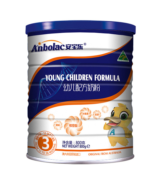 安寶樂親暢幼兒配方奶粉3a800g