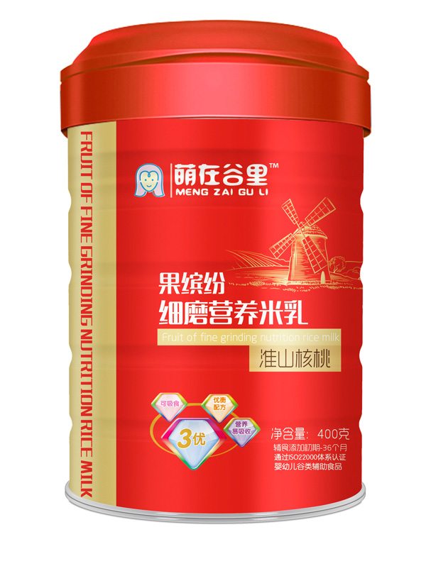 維媽媽果繽紛細(xì)磨米乳-淮山核桃