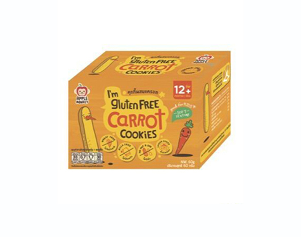 蘋果猴無麩質(zhì)曲奇-胡蘿卜
