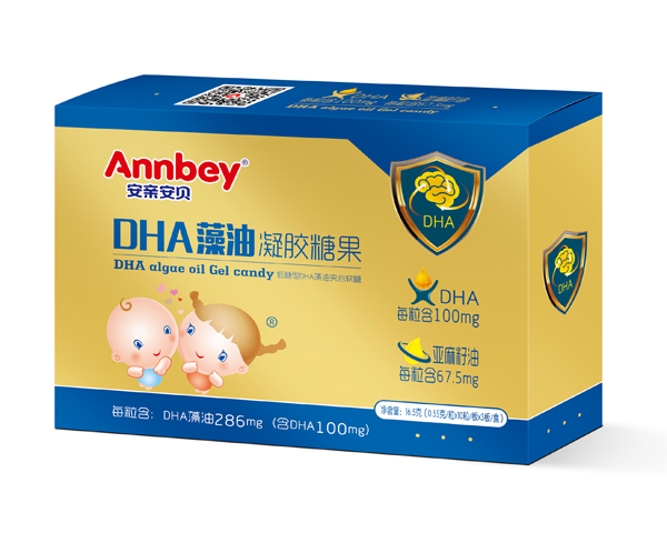 安親安貝DHA藻油凝膠糖果