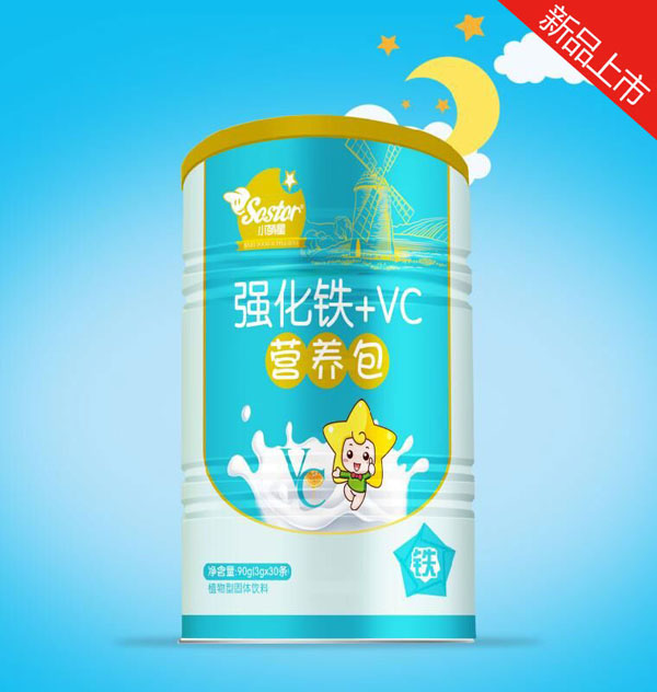 小萌星強(qiáng)化鐵+VC營(yíng)養(yǎng)包