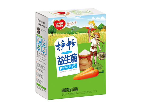 聰幼佳益生菌護(hù)暢配方營養(yǎng)米粉-鐵鋅鈣