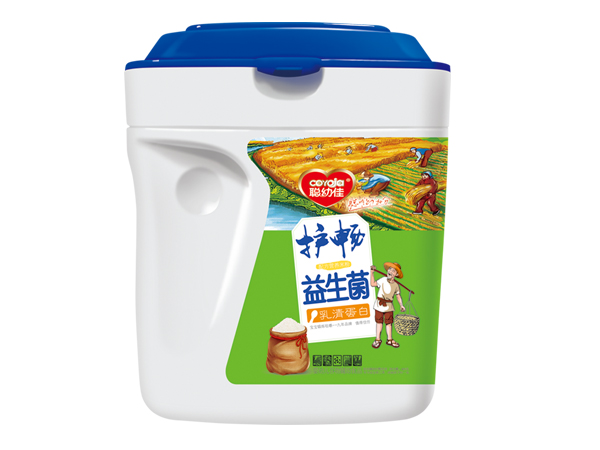 聰幼佳益生菌護(hù)暢乳清蛋白米粉 桶裝