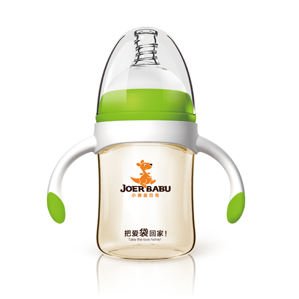 小袋鼠巴布PPSU奶瓶BP-807綠色