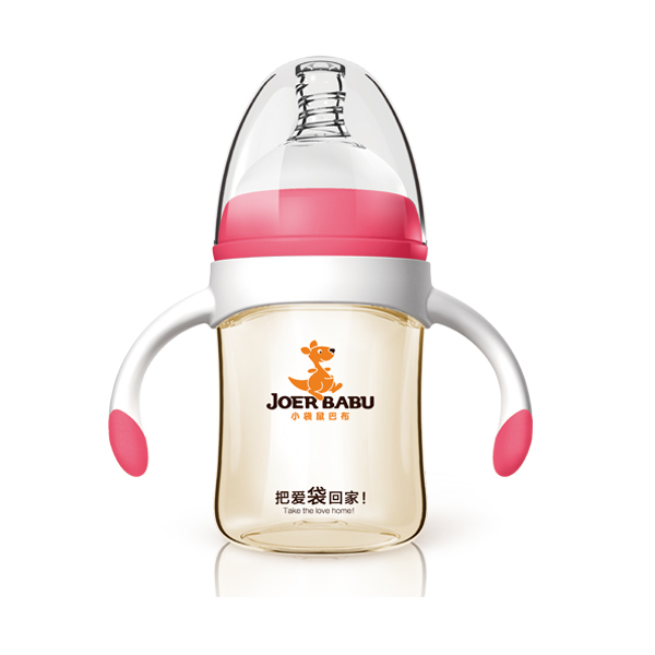 小袋鼠巴布PPSU奶瓶BP-807紅色