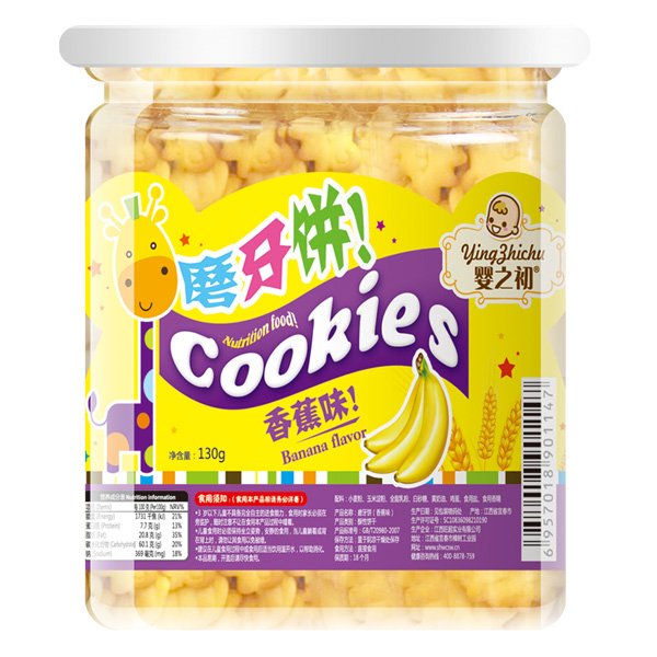 嬰之初磨牙餅香蕉味
