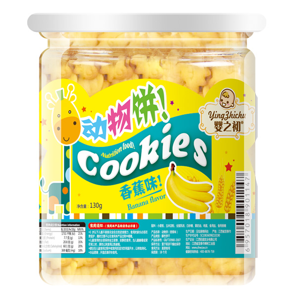 嬰之初動物餅香蕉味