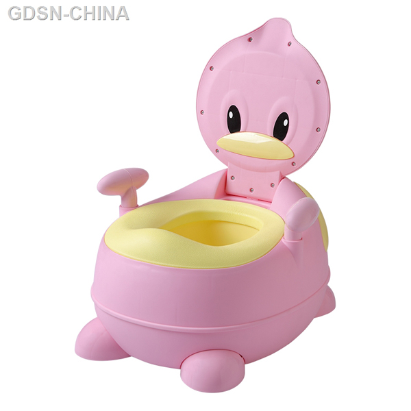 青蛙嘟迪唐老鴨棉花糖軟墊座便器粉色