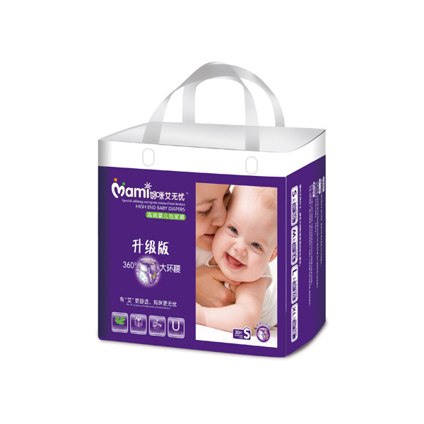 媽咪艾無憂紙尿褲升級版360°大環(huán)腰紙尿褲S