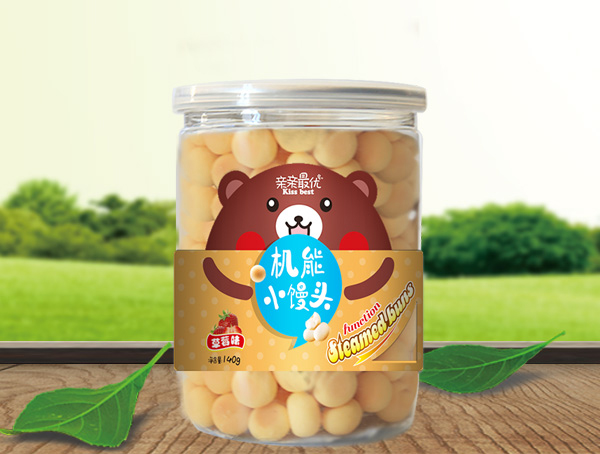 親親最優(yōu)機(jī)能小饅頭-草莓味