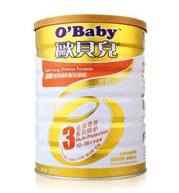 味全歐貝兒金裝幼兒配方奶粉3段