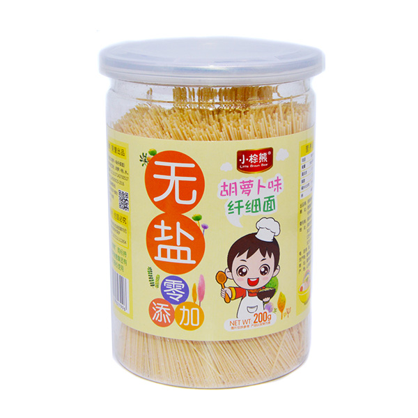 小棕熊無鹽纖細(xì)面胡蘿卜味
