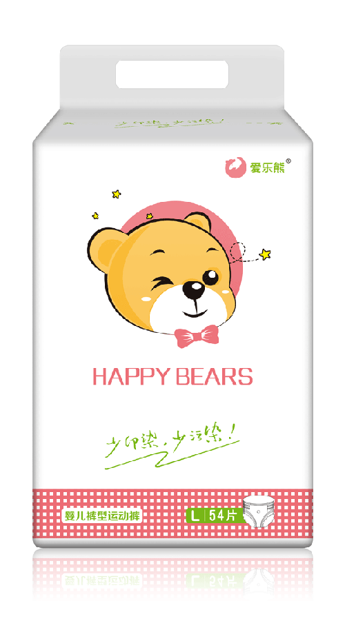 愛樂熊嬰兒腰貼紙尿褲L54
