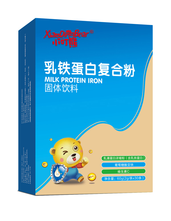 小叮熊乳鐵蛋白復合粉-豎版