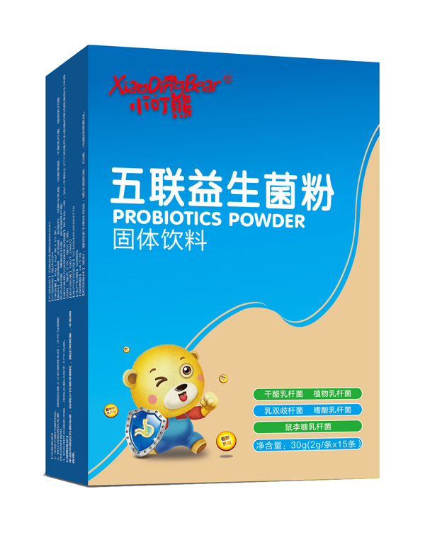 小叮熊五聯益生菌粉-豎版