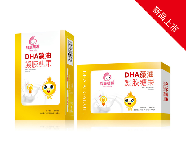 聰惠萌葆DHA藻油凝膠糖果