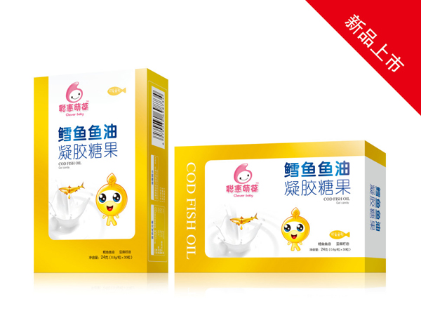 聰惠萌葆鱈魚(yú)魚(yú)油凝膠糖果