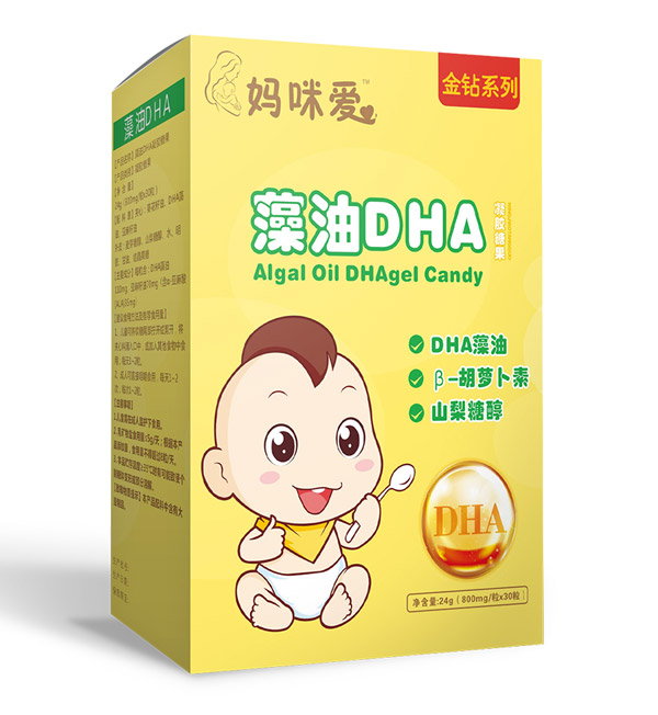 媽咪愛兒藻油DHA凝膠糖果