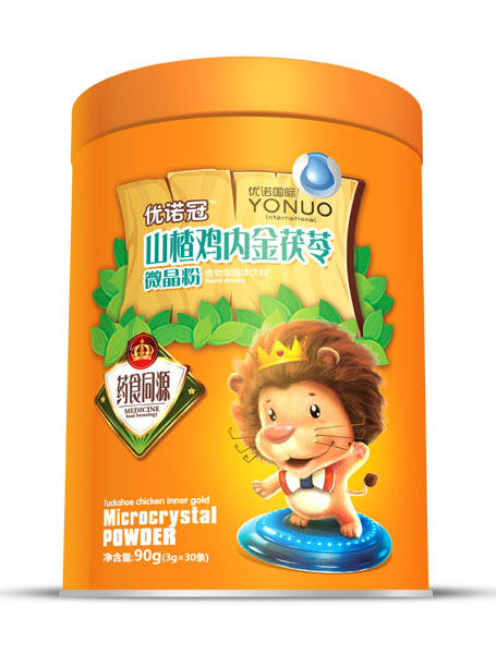 優(yōu)諾冠藥食同源山楂雞內(nèi)金茯苓微晶粉