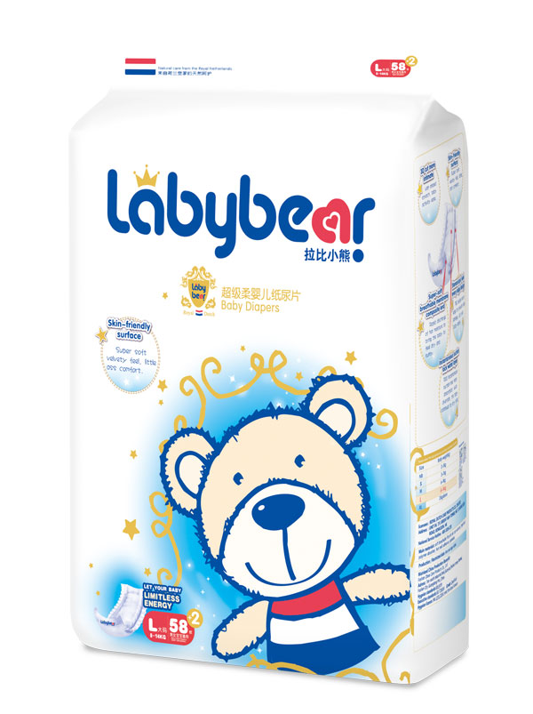 拉比小熊超級柔嬰兒紙尿片L60.jpg 拉比小熊超級柔嬰兒紙尿片L60.jpg