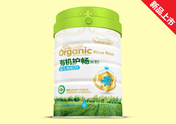 金諾貝嬰有機(jī)護(hù)暢米粉-益生菌配方聽(tīng)裝