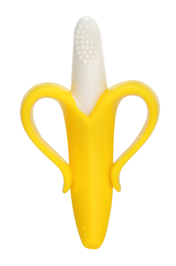 靚仔博士香蕉硅膠牙刷