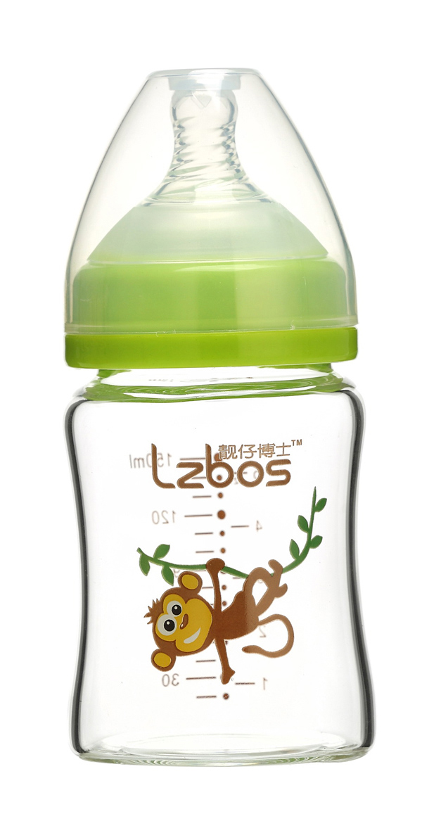 靚仔博士新生兒專用奶瓶 綠色