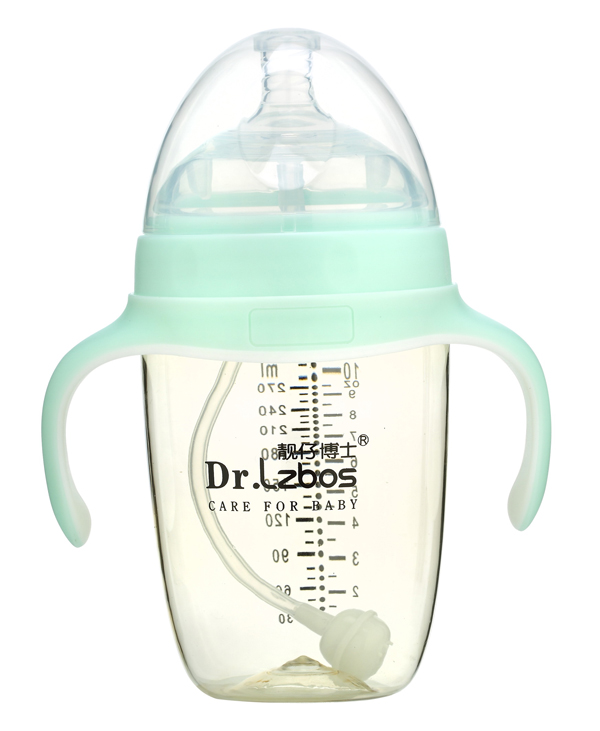 靚仔博士PPSU超寬口徑奶瓶藍色270ml