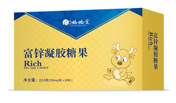 媽媽愛(ài)富鋅凝膠糖果 盒裝