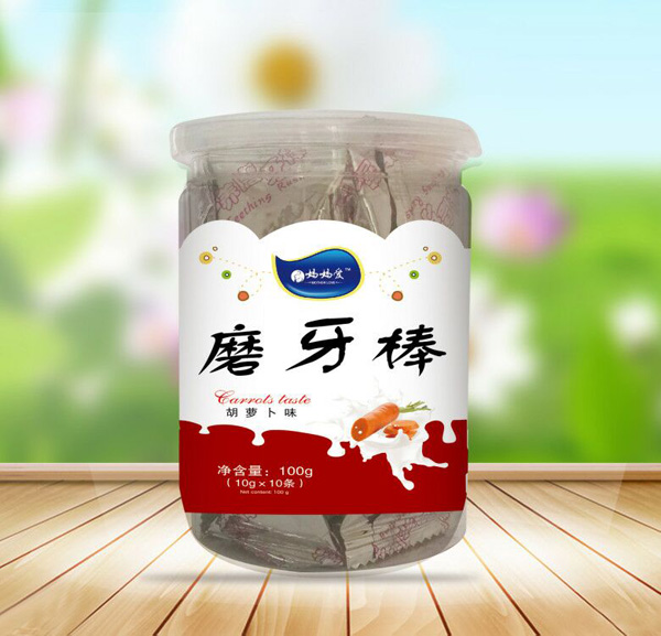 媽媽愛(ài)磨牙棒-胡蘿卜味罐裝