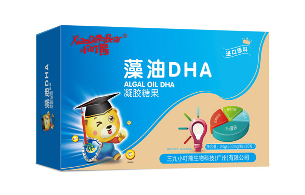 小叮熊藻油DHA凝膠糖果