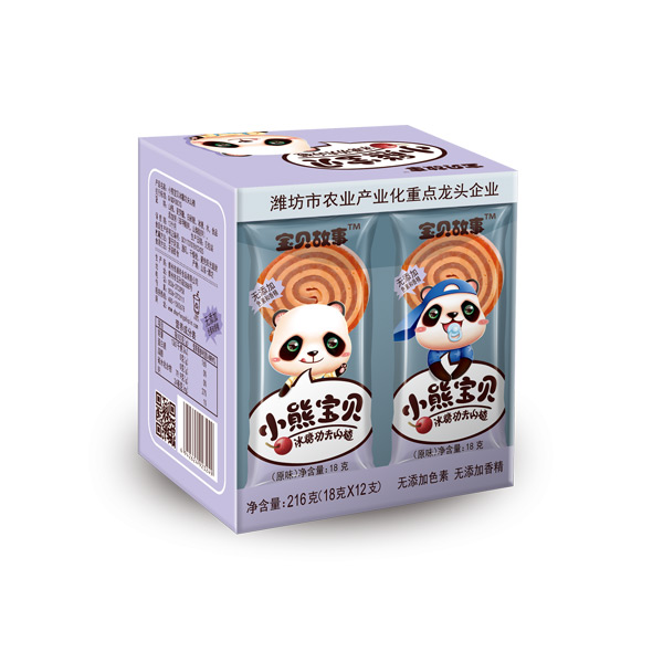 寶貝故事小熊寶貝冰糖功夫山楂-原味盒裝