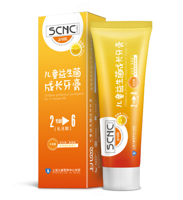 上兒貝貝兒童益生菌成長牙膏(2-6歲)