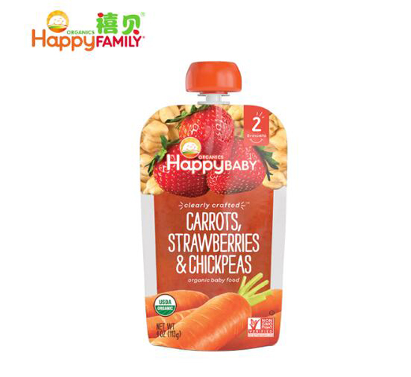 禧貝草莓胡蘿卜鷹嘴豆泥