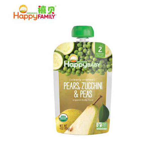 禧貝豌豆西葫蘆梨泥