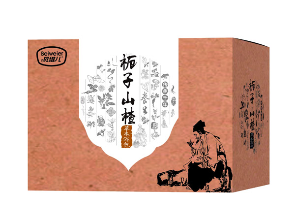 貝維兒梔子山楂草本浴包