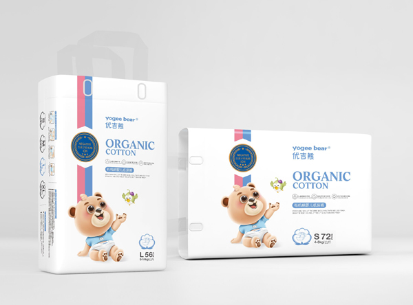 優(yōu)吉熊有機(jī)棉嬰兒紙尿褲