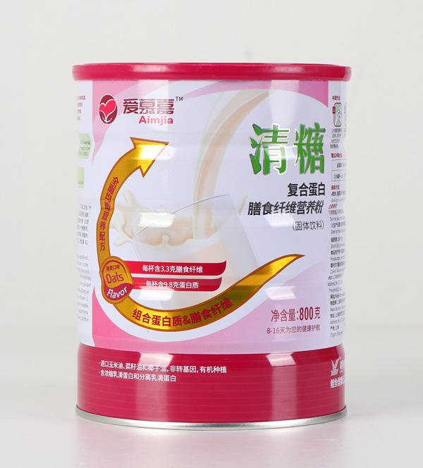 愛(ài)慕嘉清糖復(fù)合蛋白膳食纖維營(yíng)養(yǎng)粉