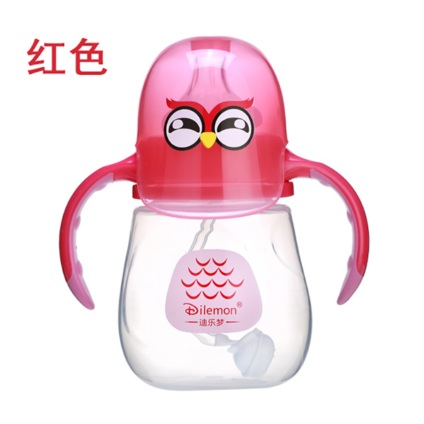 迪樂(lè)夢(mèng)PP奶瓶5143紅色