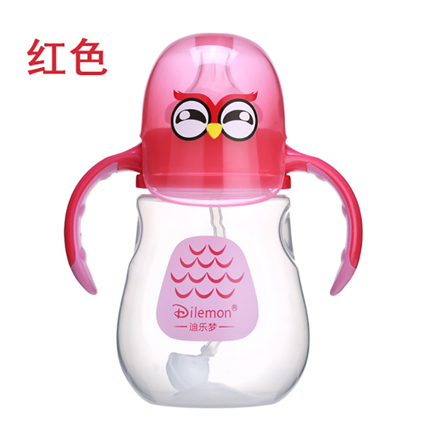 迪樂(lè)夢(mèng)PP奶瓶5144紅色