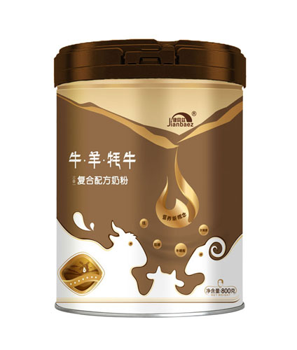 健貝茲牛羊牦牛三合一復合配方奶粉