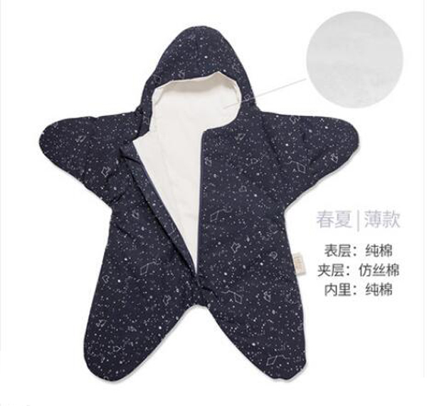 西班牙baby bites 嬰兒小海星睡袋 海軍藍(lán)春夏薄款.jpg 西班牙baby bites 嬰兒小海星睡袋 海軍藍(lán)春夏薄款.jpg