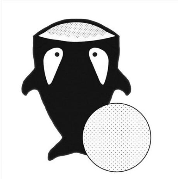 西班牙baby bites 鯊魚睡袋 黑色(內(nèi)襯點(diǎn)點(diǎn))