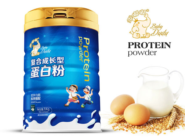 乖嘟嘟復合成長型蛋白粉1kg鐵聽